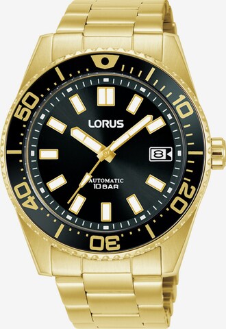 LORUS Analog watch in Gold: front