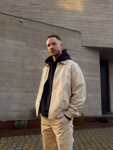 DAN FOX APPAREL Between-season jacket 'Neo' in Beige