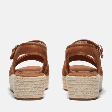 TIMBERLAND Strap Sandals in Brown