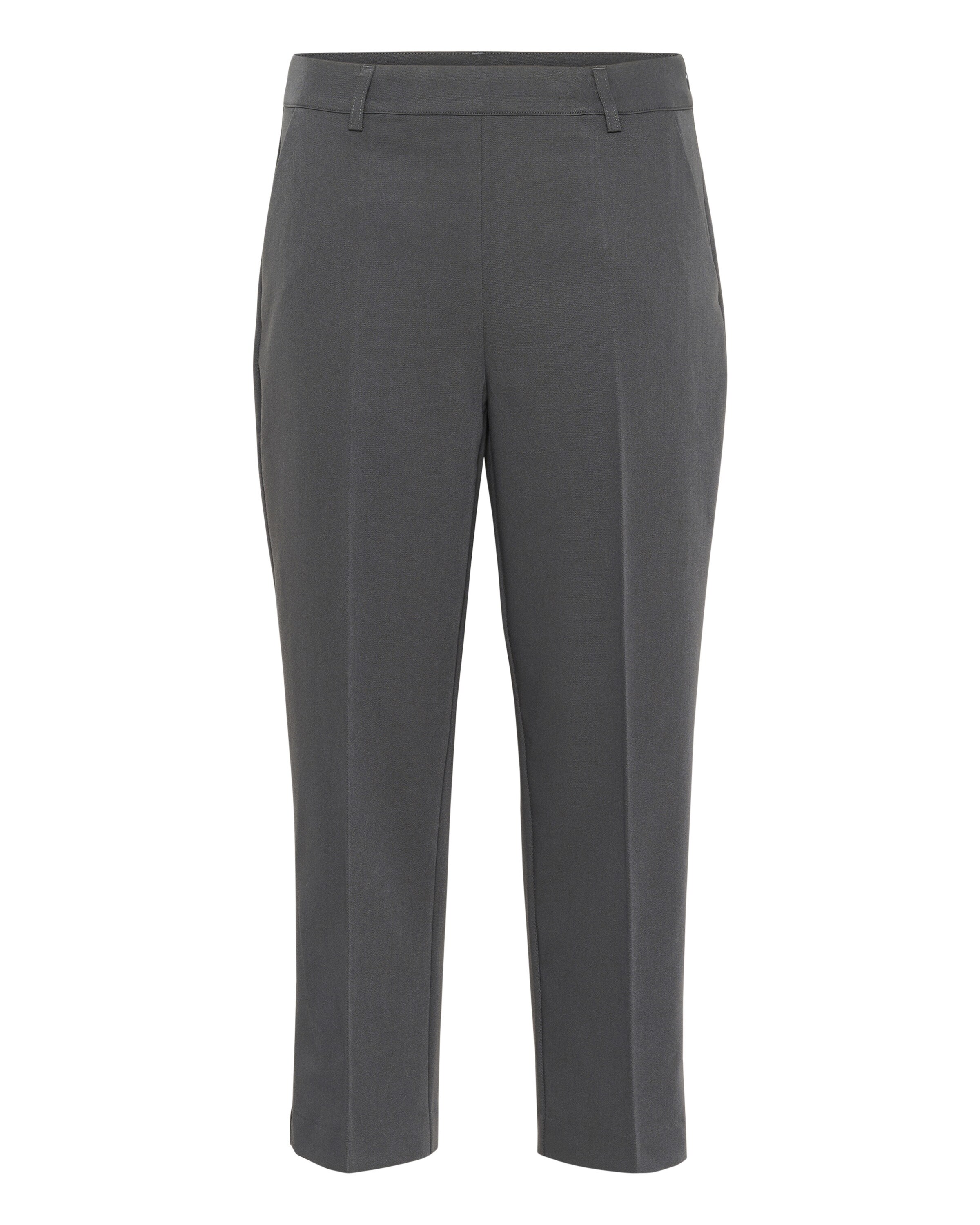 Kaffe Regular Broek 'Sakura' in Grijs: voorkant