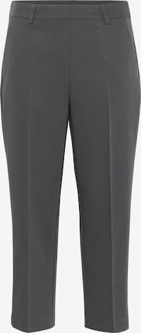 Regular Pantalon 'Sakura' Kaffe en gris : devant