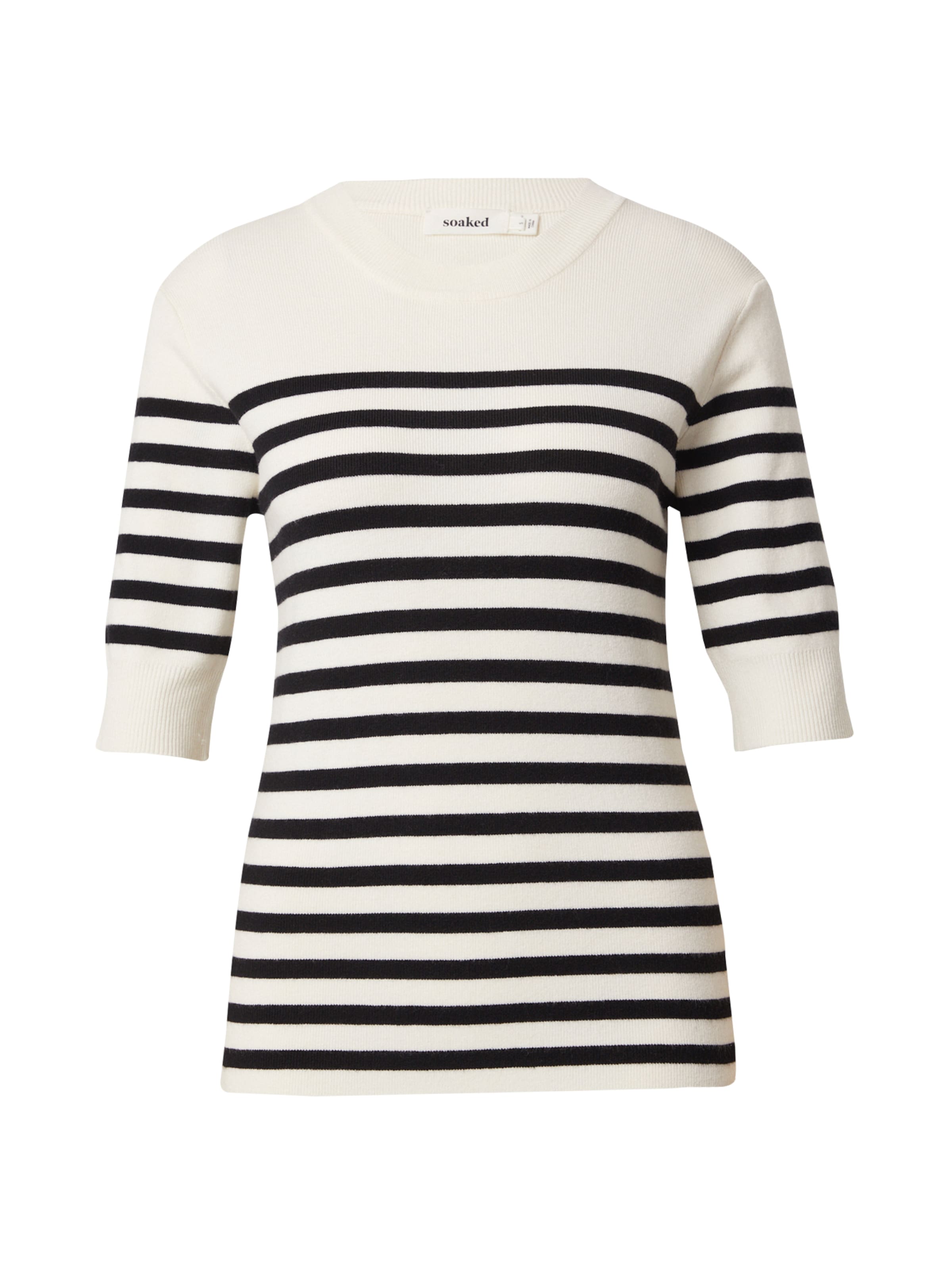 balts SOAKED IN LUXURY Džemperis 'Spina': no priekšpuses