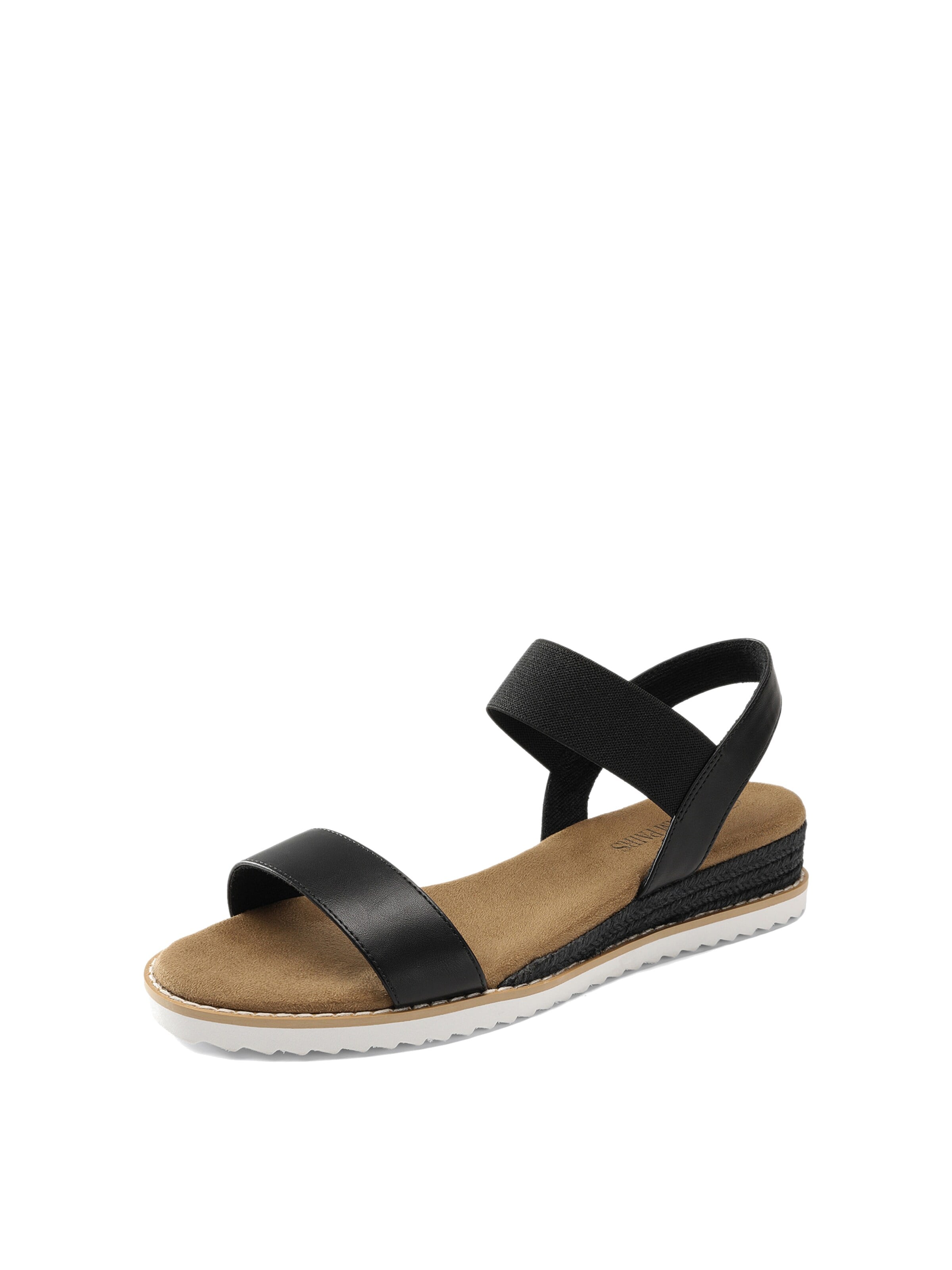Sandalo di Dream Pairs in nero: frontale