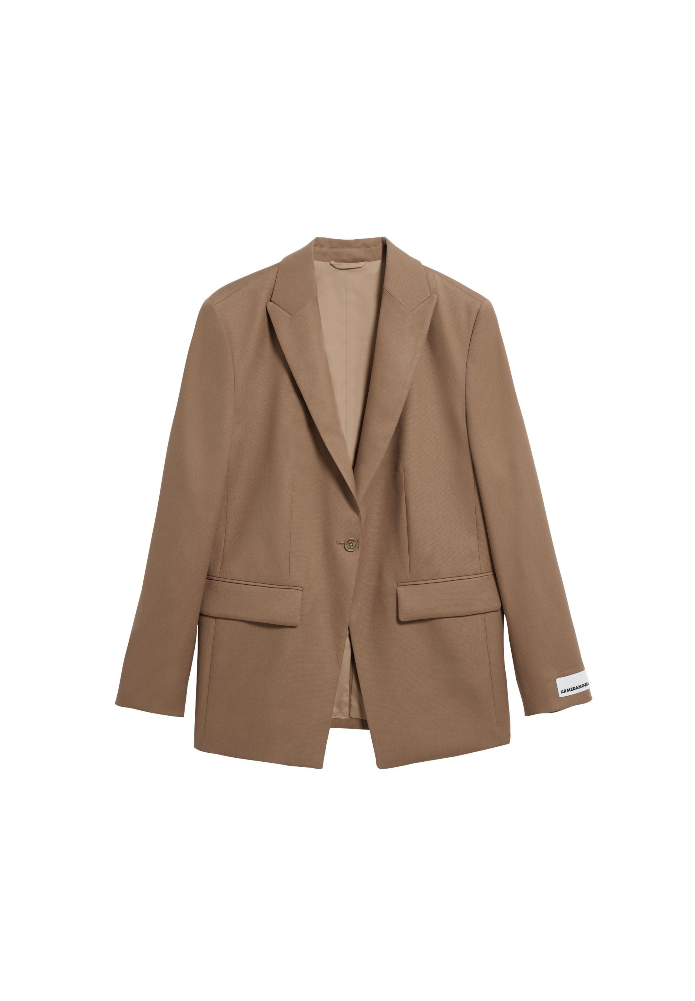 ARMEDANGELS Blazers in 40 in de kleur Bruin, Productweergave