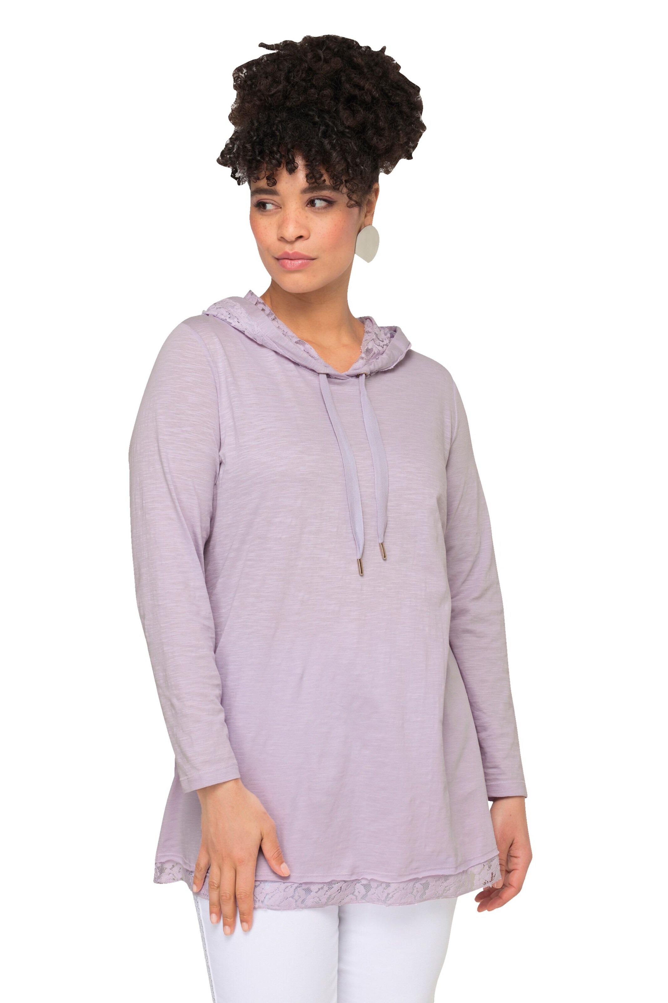 MIAMODA Shirt in Purple: front