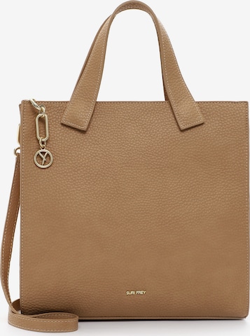 Cabas 'Gwenny' Suri Frey en beige : devant