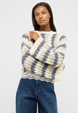 MUSTANG Pullover 'May' in Beige: Vorderseite