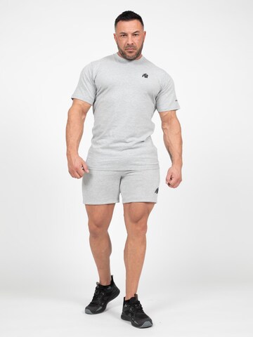 Maglietta 'Leon' di Gorilla Wear in grigio