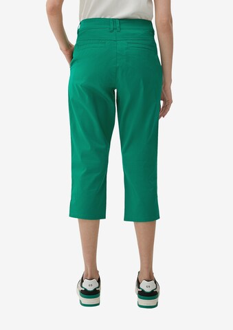 Slimfit Pantaloni di s.Oliver in verde