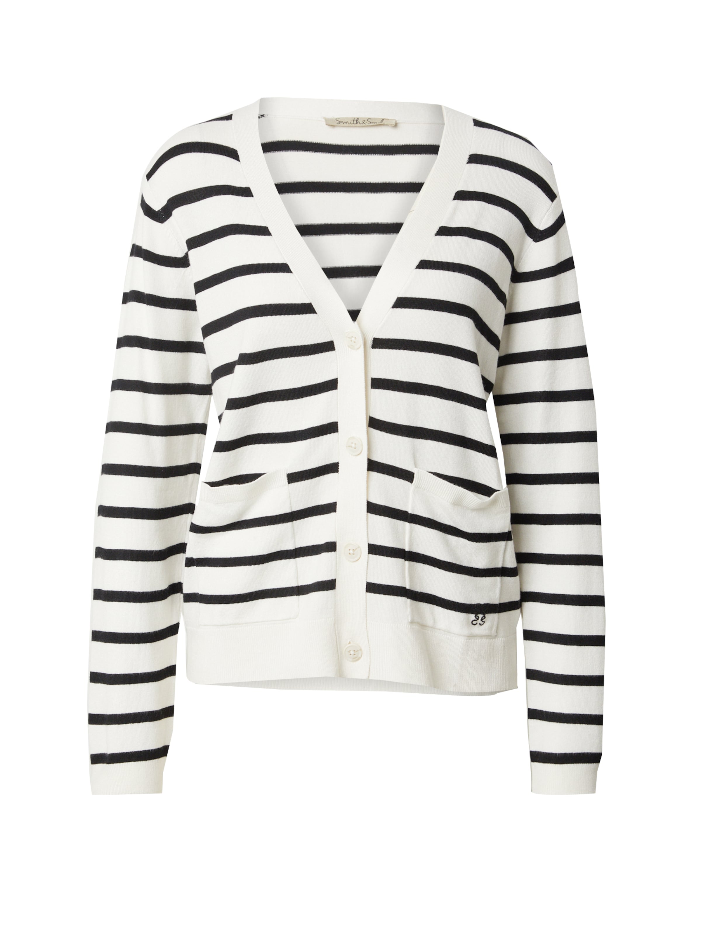 Smith&Soul Knit cardigan in White: front