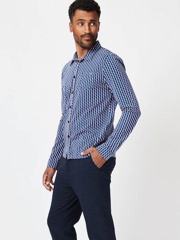 Regular fit Camicia 'Only Have Eyes 42' di 4funkyflavours in blu