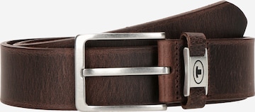 TOM TAILOR Riem 'COREY' in Bruin: voorkant