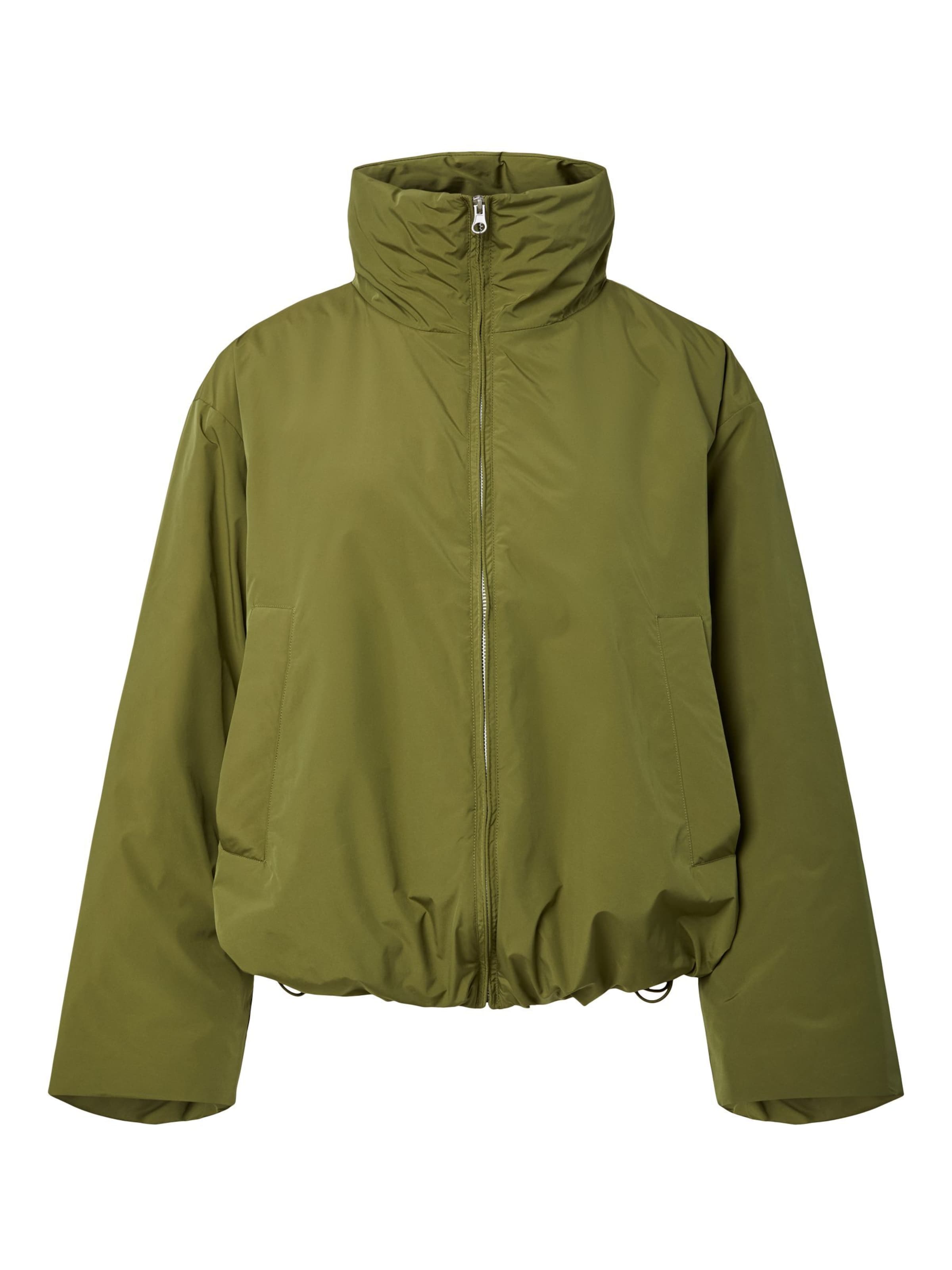 PIECES Between-season jacket in M in Green, Item view