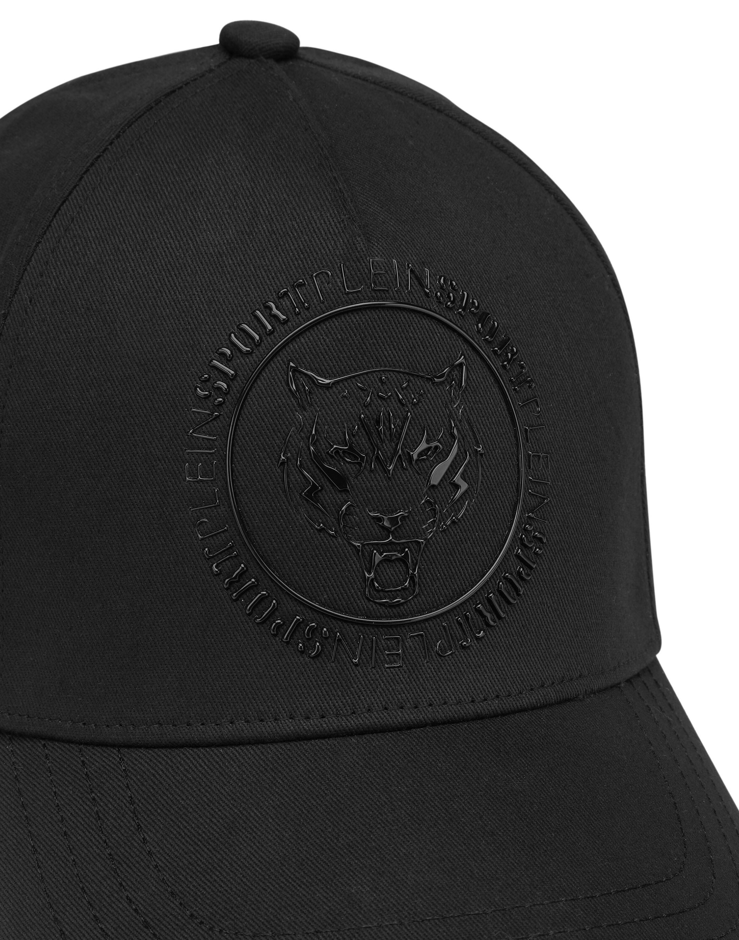 Plein Sport - Gorra 'Tiger' en negro