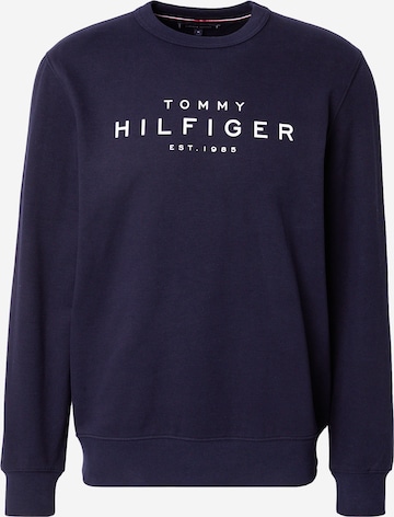 TOMMY HILFIGER Sweatshirt in Black: front