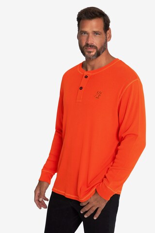 JP1880 Shirt in Oranje: voorkant