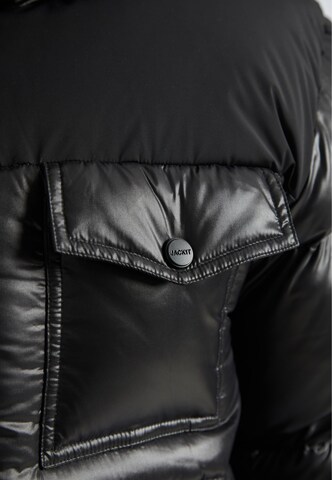 JACK1T Winter jacket 'Ghost' in Black