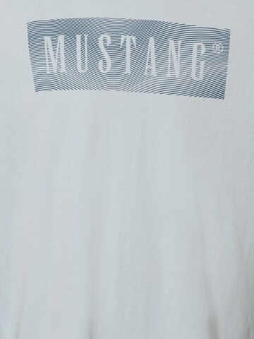 MUSTANG T-Shirt ' Austin ' in Blau