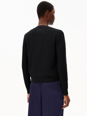 ARMEDANGELS Knit cardigan 'Menaal Links Links' in Black