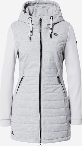 Manteau d’hiver 'Lucinda' Ragwear en gris : devant