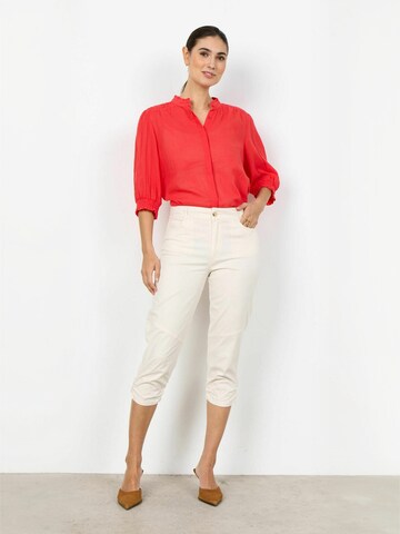 Coupe slim Pantalon 'Rovena' Soyaconcept en beige
