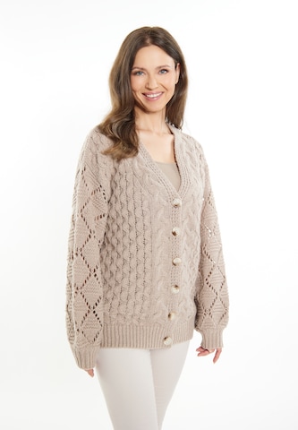 Usha Kofta 'Lurea' i beige: framsida