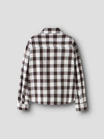 NAME IT Regular fit Overhemd in Zwart