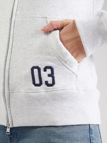 HOLLISTER Ζακέτα φούτερ σε γκρι