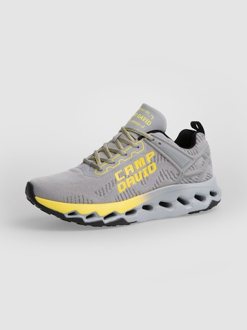 CAMP DAVID Power Running Sneaker mit Strick-Struktur in Grau