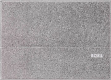 BOSS Bathmat 'PLAIN' in Grey: front