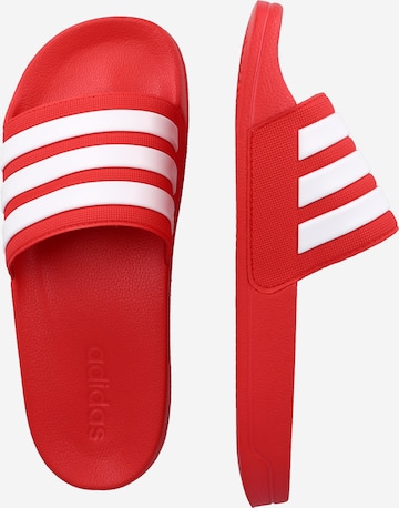 ADIDAS SPORTSWEAR Beach & Pool Shoes 'Adilette Shower' in Red