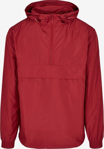 Veste mi-saison Urban Classics en rouge : devant