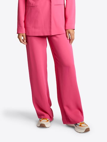 Wide Leg Pantalon Rich & Royal en rose : devant