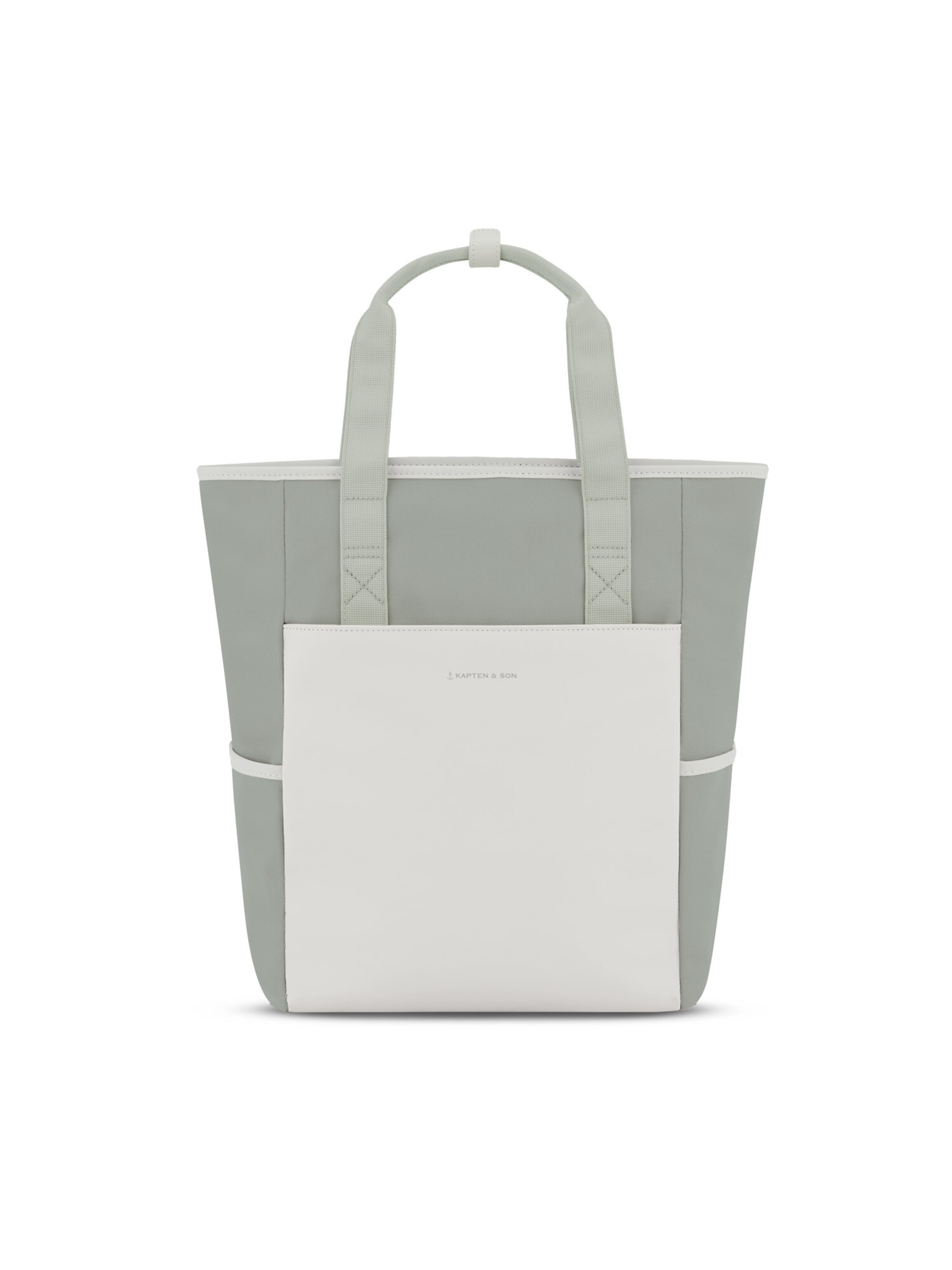 Kapten & Son Rucksack 'Lindby'‌‌‌‌‌ in Grün: Vorderseite