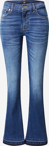 7 for all mankind Bootcut Jeans i blå: framsida