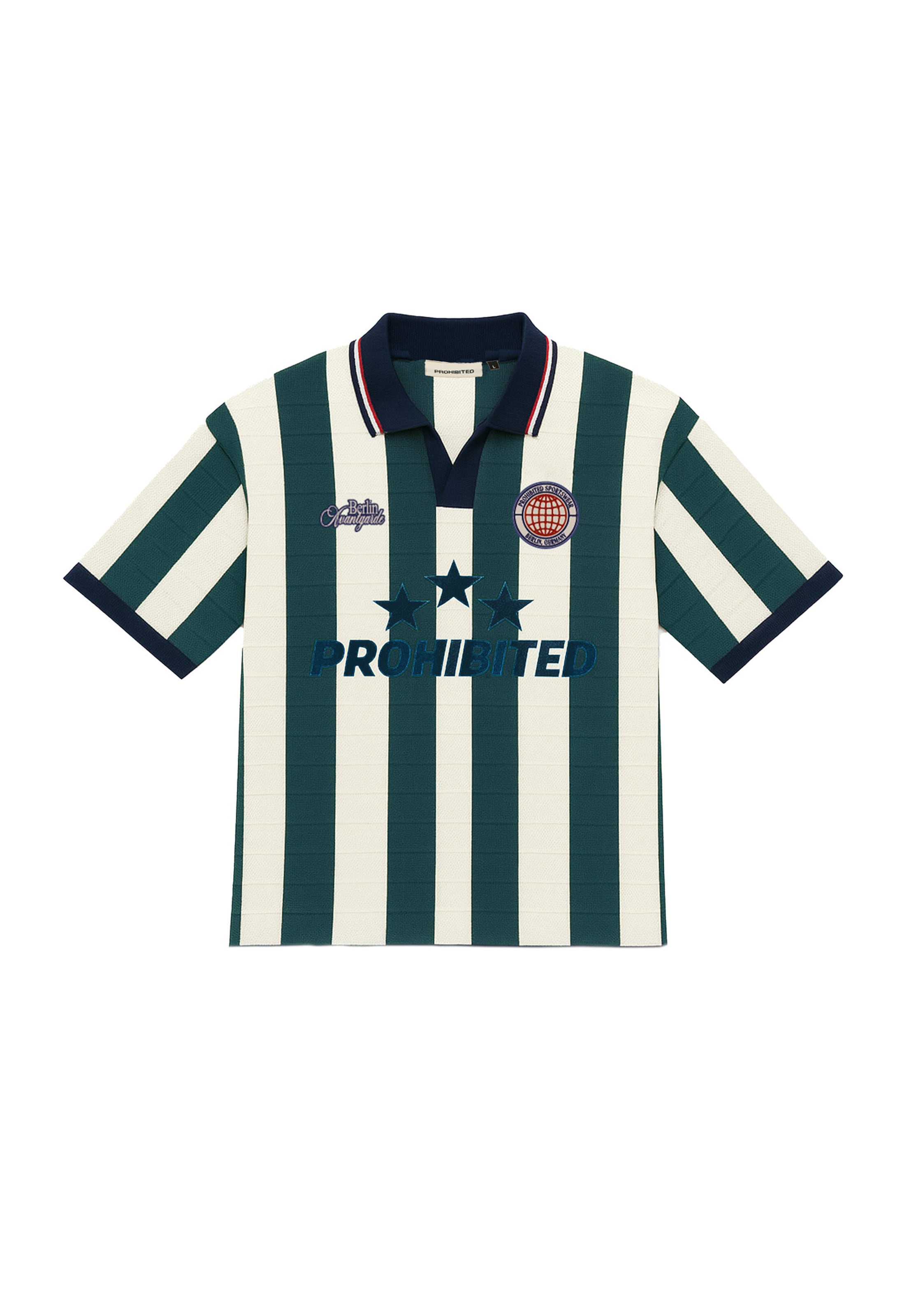 Prohibited - Camiseta en verde: frente
