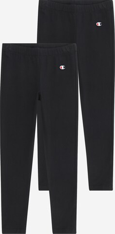 Skinny Leggings 'Classic' Champion Authentic Athletic Apparel en noir : devant