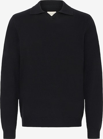 BLEND Strickpullover 'BHBRANKO' in Schwarz: Vorderseite