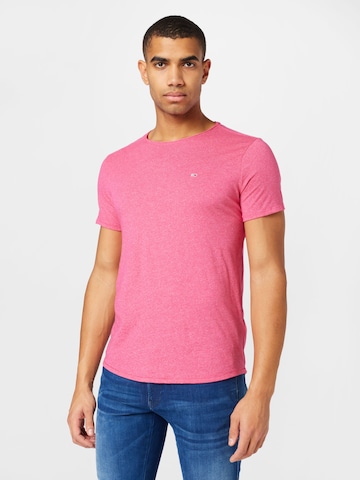 Tommy Jeans T-Shirt 'JASPE' in Pink: predná strana