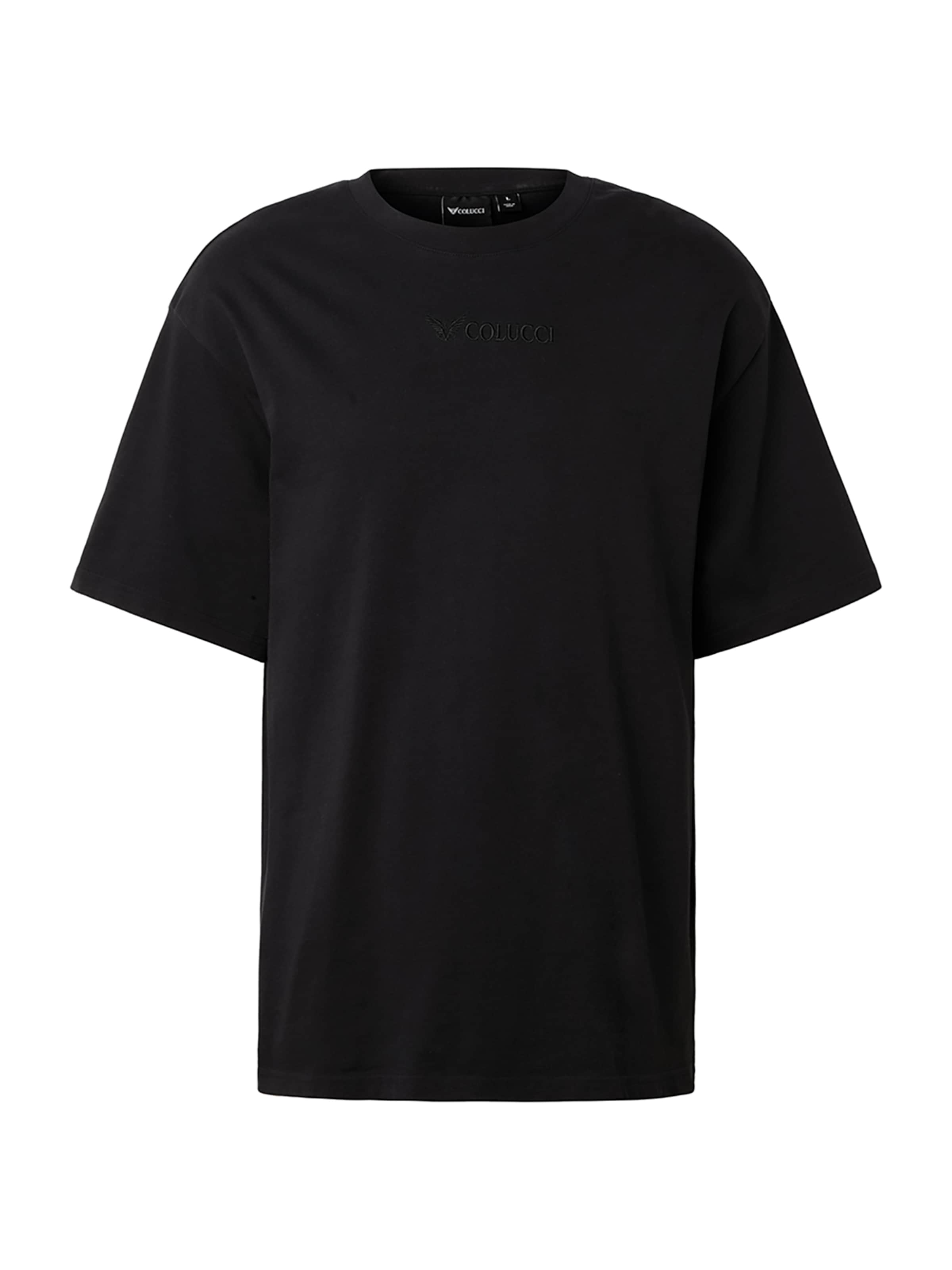 Colucci Shirt 'Ikarus Logo' in Black: front