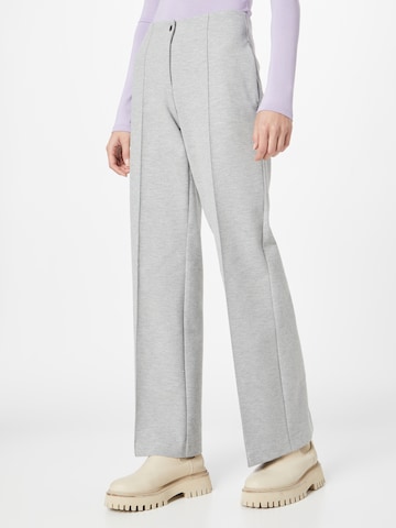 BRAX Loose fit Pleated Pants 'MAINE' in Grey: front
