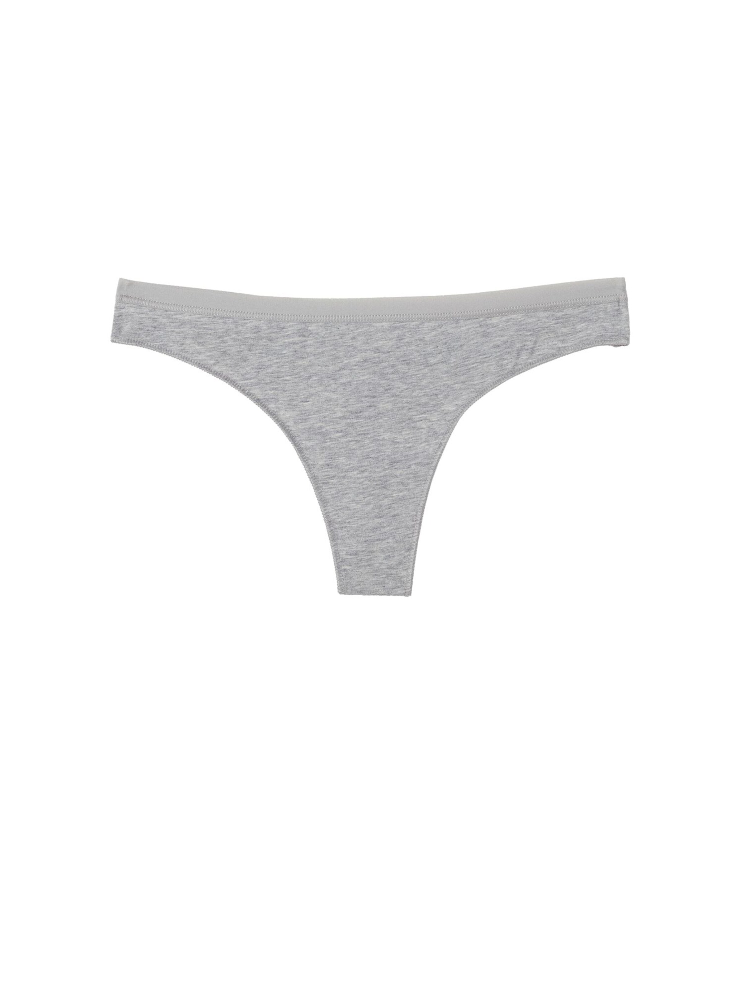 Tezenis Thong in Grey: front