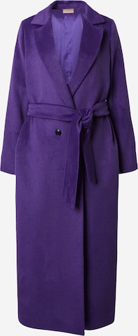 Manteau mi-saison Twinset en violet : devant