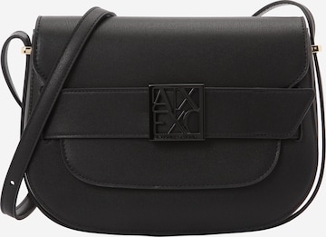 ARMANI EXCHANGETorba preko ramena 'SUSY' - crna boja: prednji dio