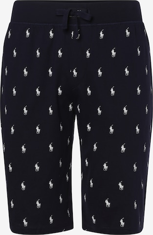 Polo Ralph Lauren Pyjamabroek in Zwart: voorkant