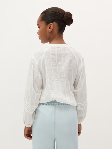Scalpers Regular fit Blus 'Cecil' i vit