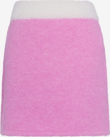 MYMO - Saia em rosa: frente