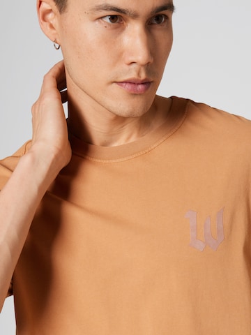 ABOUT YOU x Dardan Oversized Shirt 'Joe' in Braun