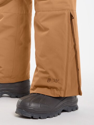 PROTEST Regular Workout Pants 'SPIKET JR' in Brown