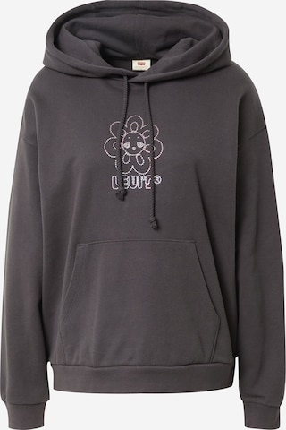 LEVI'S ® Sweatshirt 'Graphic Salinas Hoodie' i grå: framsida